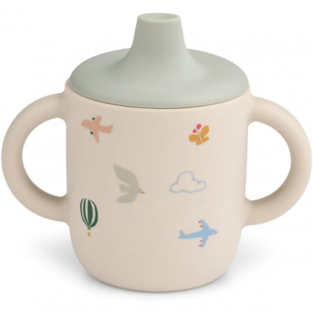 Tasse à bec silicone | Flying sandy - Liewood