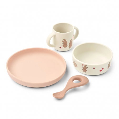 Box repas en silicone 4 pièces | Wild child - Liewood