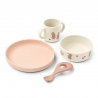 Box repas en silicone 4 pièces | Wild child