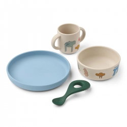 Box repas en silicone 4 pièces | Imagine