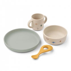 Box repas en silicone 4 pièces | Flying