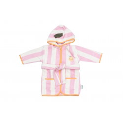 Peignoir en éponge 2-4 ans | Mandy mandarine - The cotton cloud