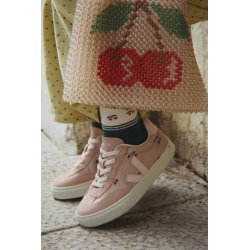 Basket enfant Volley leather | Cherry petale