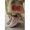 Basket enfant Volley leather | Cherry petale