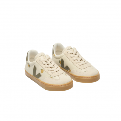Basket enfant Volley leather | Lemon Argile - Veja