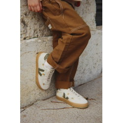 Basket enfant Volley leather | Lemon Argile