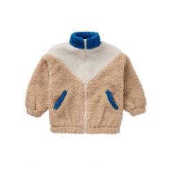 Veste Teddy | Bleu
