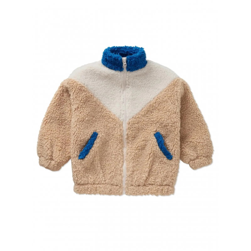 Veste Teddy | Bleu