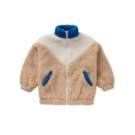 Veste Teddy | Bleu - Sproet & Sprout