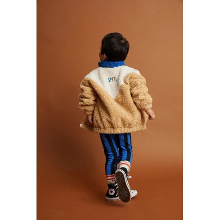 Veste Teddy | Bleu - Sproet & Sprout