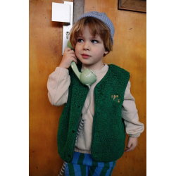 Gilet Teddy | Vert