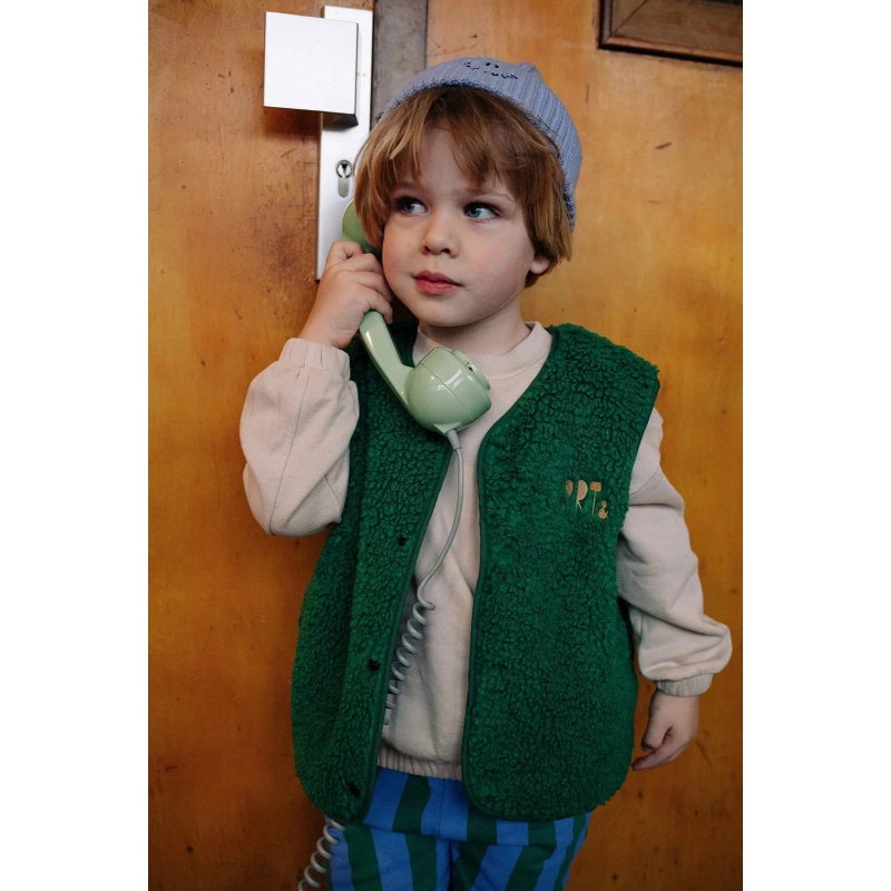 Gilet Teddy | Vert