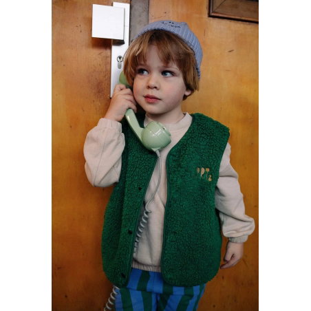 Gilet Teddy | Vert - Sproet & Sprout