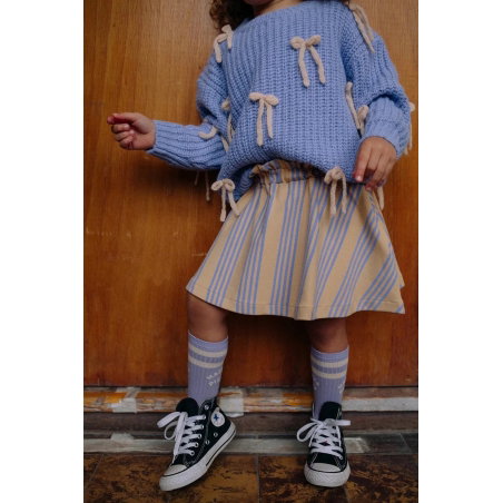 Chaussettes | Master piece purple - Sproet & Sprout