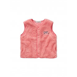 Gilet Teddy | Rose