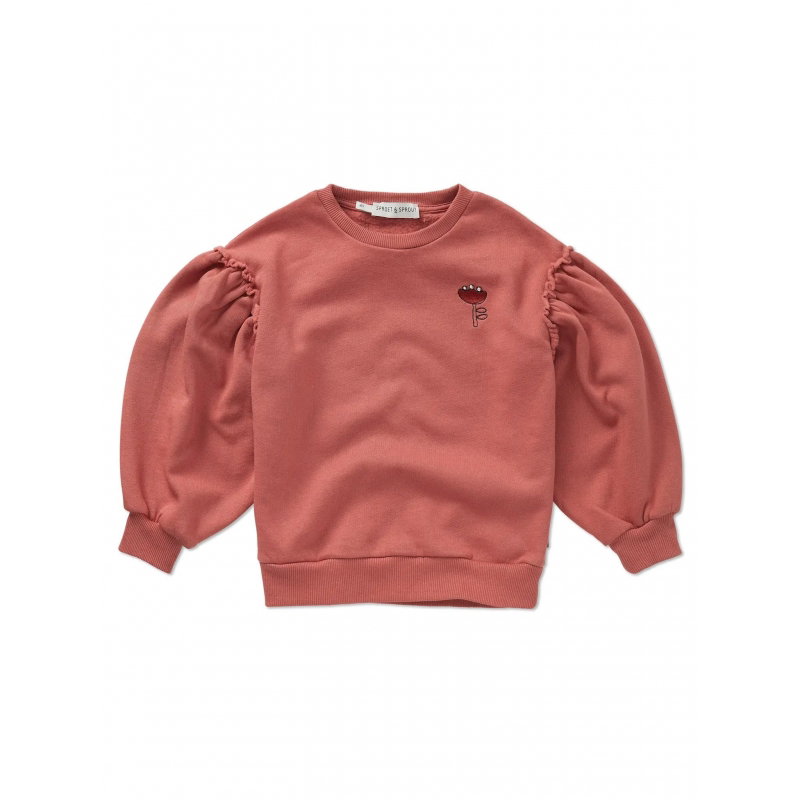 Sweatshirt puff sleeves | Palette
