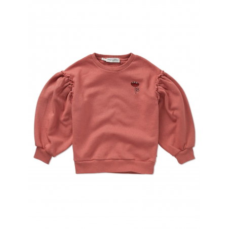 Sweatshirt puff sleeves | Palette - Sproet & Sprout
