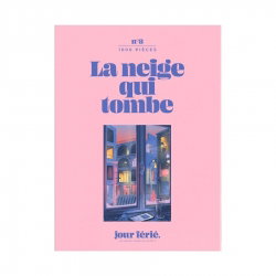 Puzzle 1000 pièces | La neige qui tombe
