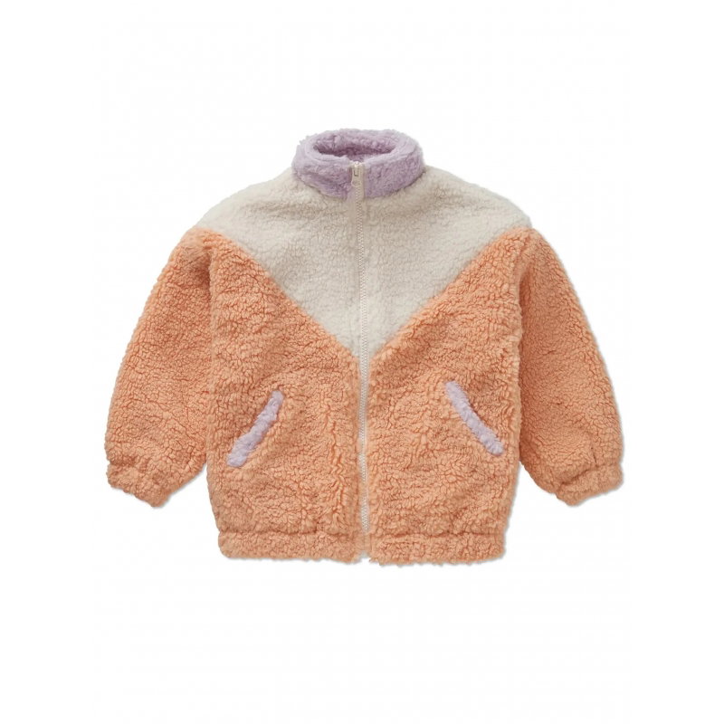 Veste Teddy | Mauve