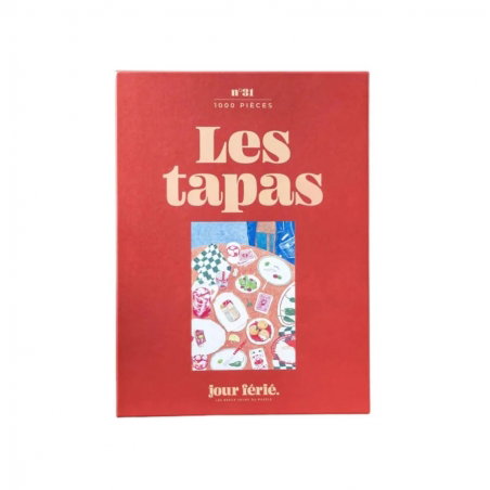 Puzzle 1000 pièces | Les tapas - jour férié.