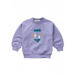 Sweatshirt Raglan | Self portrait violet