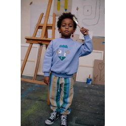 Sweatshirt Raglan | Self portrait violet