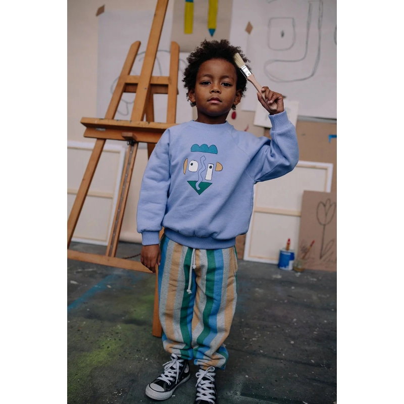 Sweatshirt Raglan | Self portrait violet