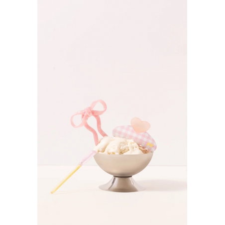 Pince | Cœur vichy madrague - Gigi Paris
