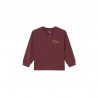 T-shirt enfant Fizvalley  | Aubergine vintage