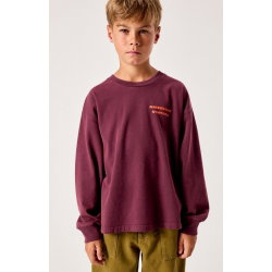 T-shirt enfant Fizvalley  | Aubergine vintage