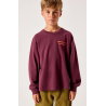 T-shirt enfant Fizvalley  | Aubergine vintage