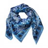 Foulard Paon 100 x 100 | Arctique