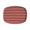 Plateau Coffee 30 cm | Rayures Bordeaux (copie)