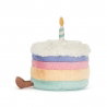 Peluche pâtisserie | Petit gâteau d'anniversaire Rainbow