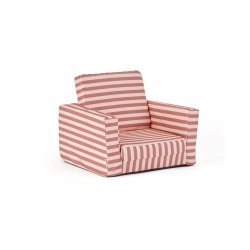 Fauteuil pliable | Rosa Rayé - Kid's concept
