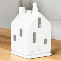 Maison photophore chat
