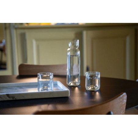 Lot de 2 verres short drink | Blanc - QDB EDITIONS