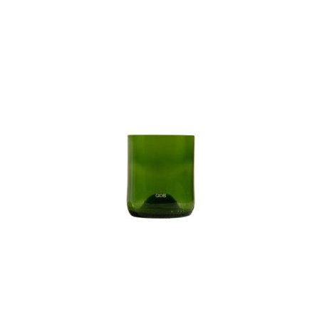 Lot de 2 verres short drink | Vert - QDB EDITIONS