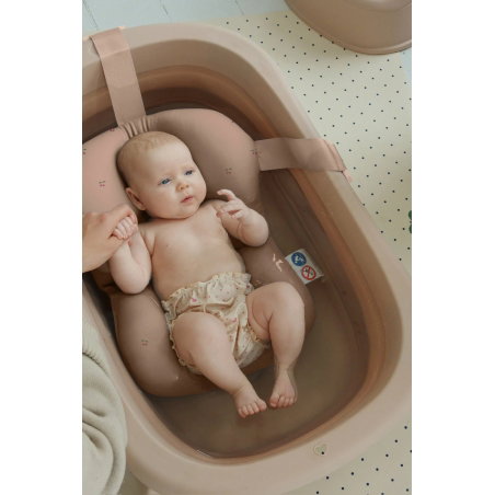Baignoire pliante avec coussin | Blush - Konges Slojd