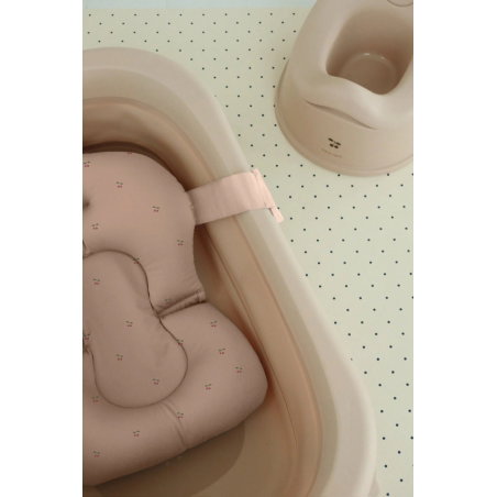 Baignoire pliante avec coussin | Blush - Konges Slojd