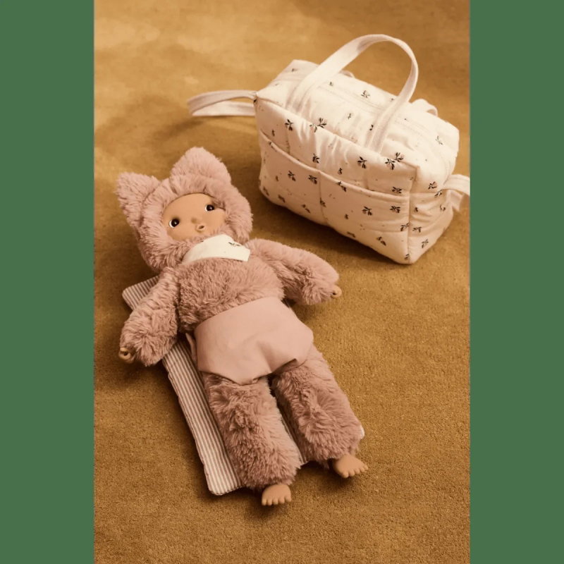 Sac et vêtements poupée | Pêche