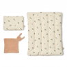 Ensemble de couette pour poupée | Pêche
