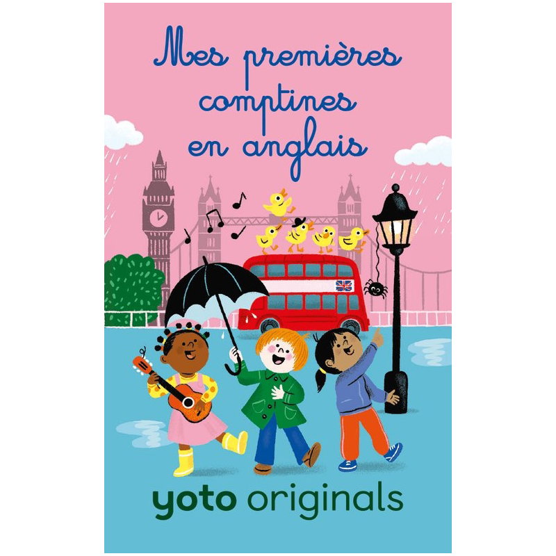 Carte yoto | Mes premières comptines en anglais