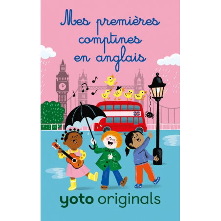 Carte yoto | Mes premières comptines en anglais - Yoto