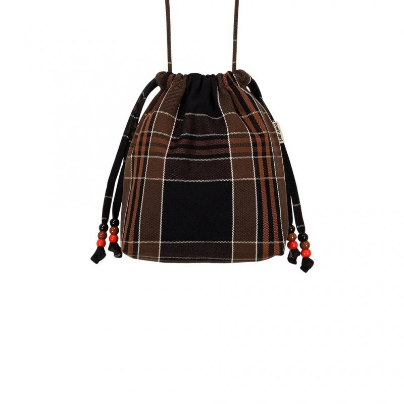 Sac Paloma | Black tartan