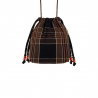 Sac Paloma | Black tartan