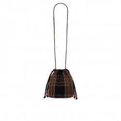 Sac Paloma | Black tartan