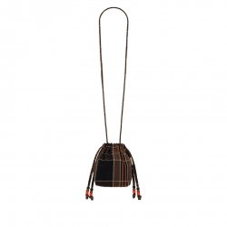 Mini sac Billie | Black tartan