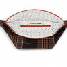 Sac banane | Black tartan