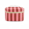Vanity Oona | Rayures brique/rose